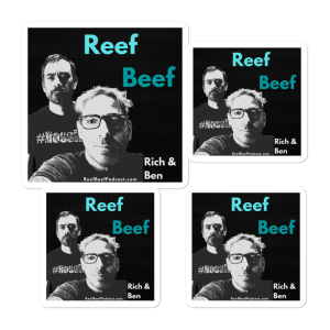 Reef Beef stickers