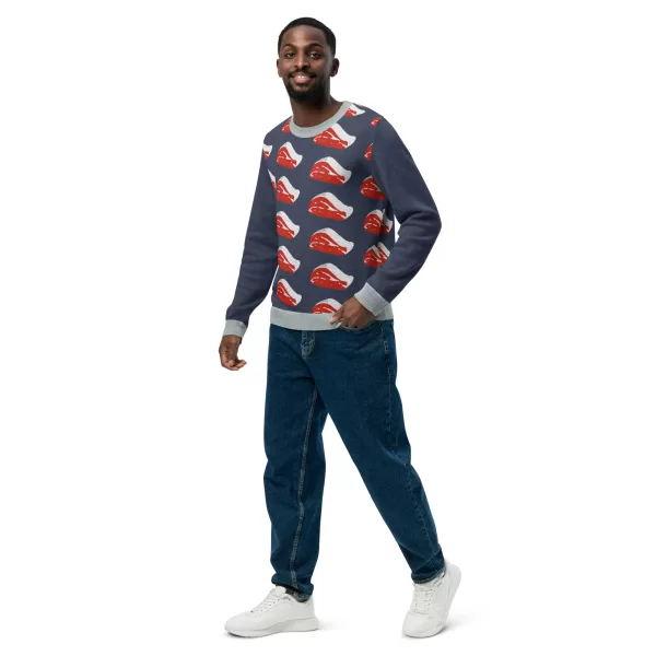 Beef Knitted Crew Neck Sweater - Image 6