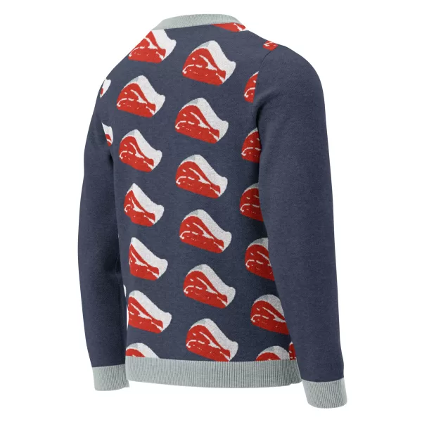 Beef Knitted Crew Neck Sweater - Image 11